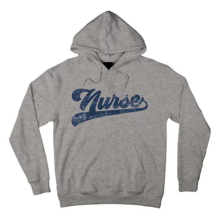 Nurse Cute Vintage Graphic Nursing Tall Hoodie