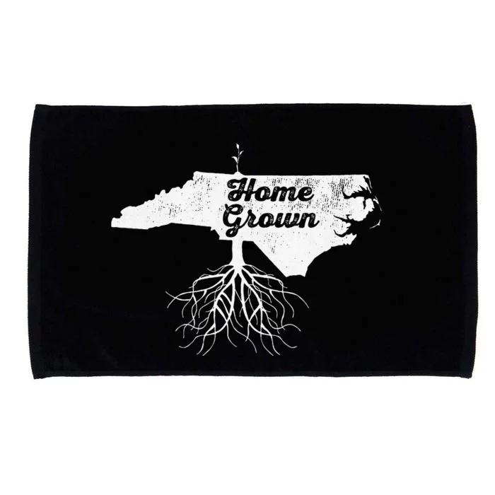 North Carolina Vintage Home Grown Roots Nc State Pride Microfiber Hand Towel