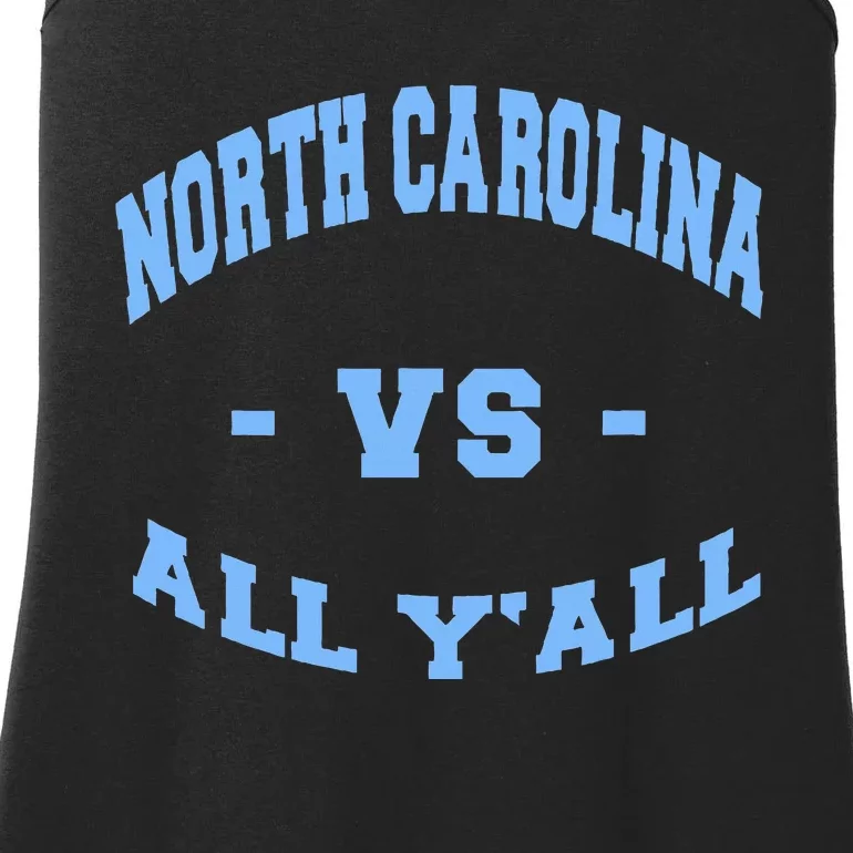 North Carolina Vs All Yall United States Ladies Essential Tank