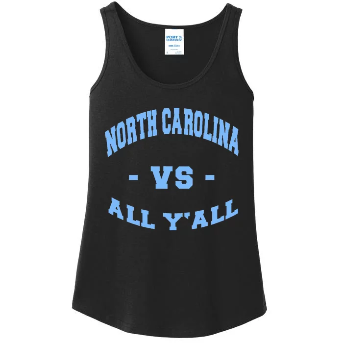 North Carolina Vs All Yall United States Ladies Essential Tank