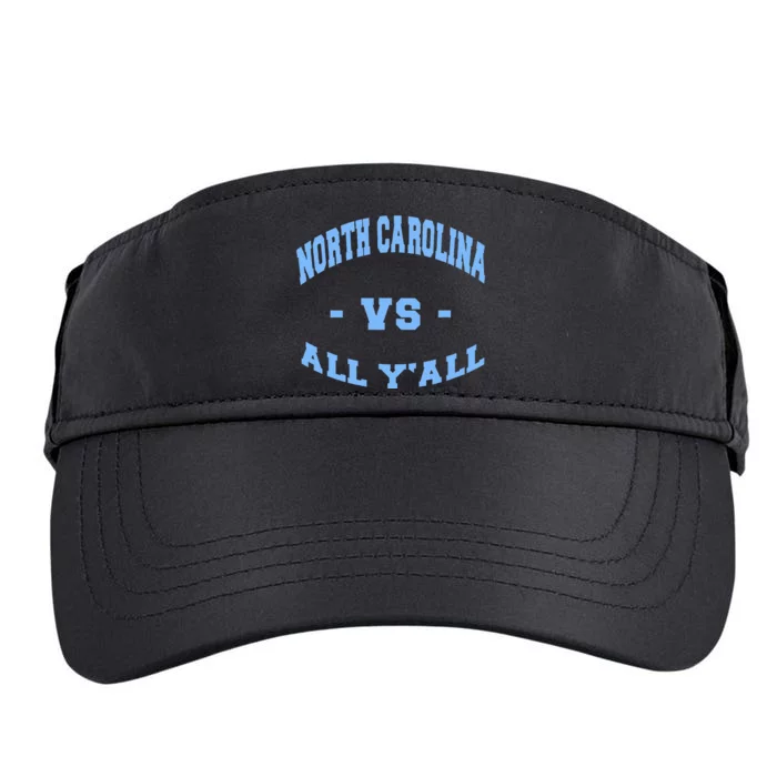 North Carolina Vs All Yall United States Adult Drive Performance Visor