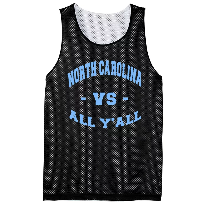 North Carolina Vs All Yall United States Mesh Reversible Basketball Jersey Tank