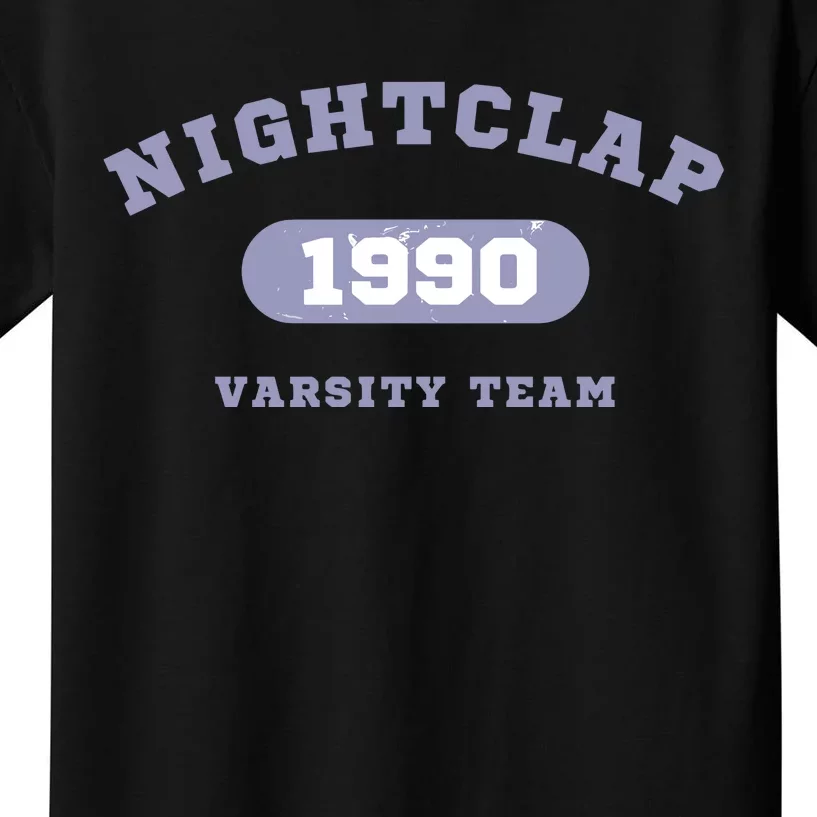 Night Clap Varsity Team Kids T-Shirt