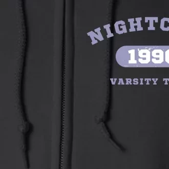 Night Clap Varsity Team Full Zip Hoodie