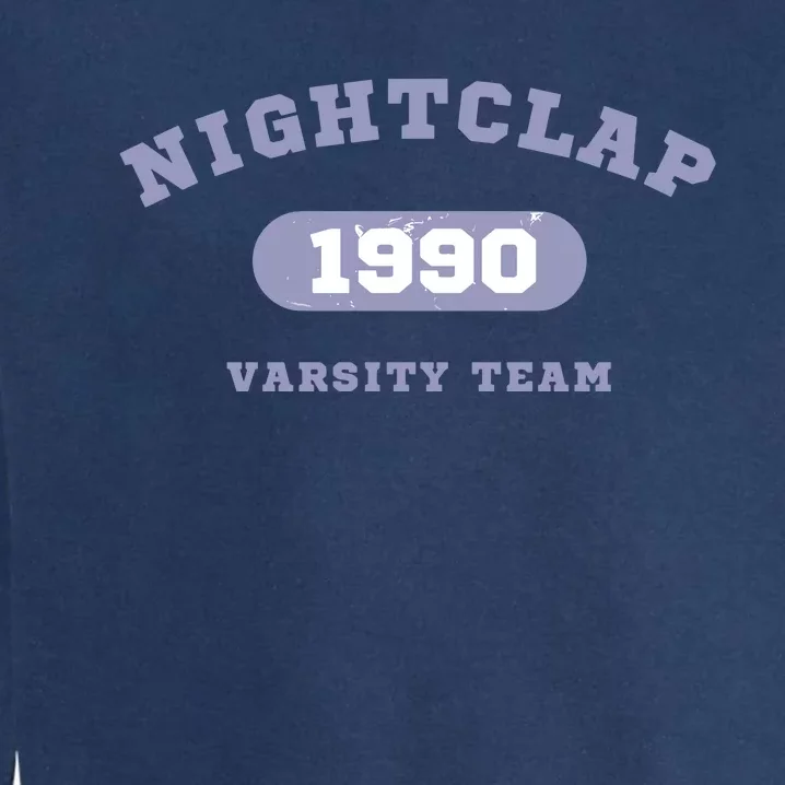 Night Clap Varsity Team Garment-Dyed Sweatshirt