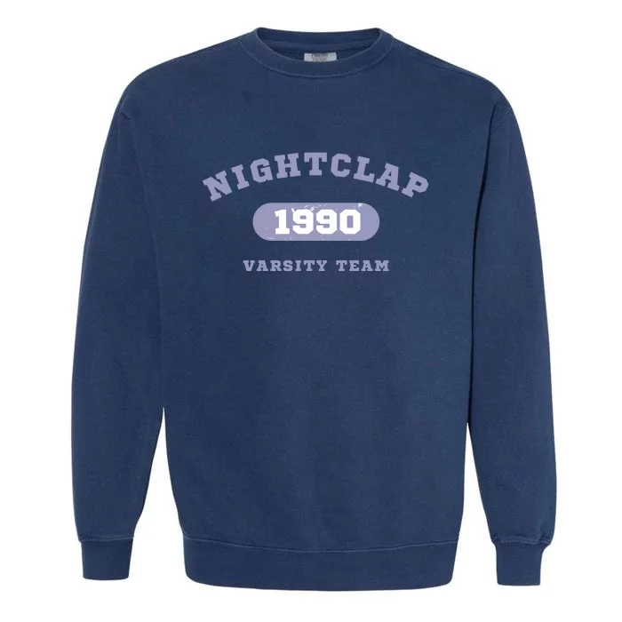 Night Clap Varsity Team Garment-Dyed Sweatshirt