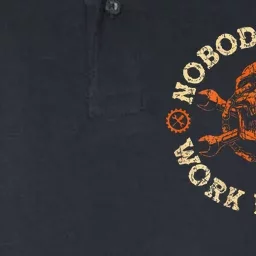 Nobody Cares Work Harder Skull Mechanic Engineer( In Back) Softstyle Adult Sport Polo