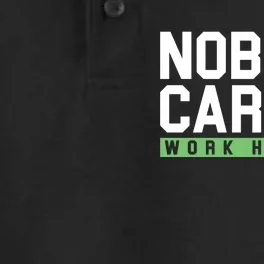 Nobody Cares Work Harder Dry Zone Grid Performance Polo