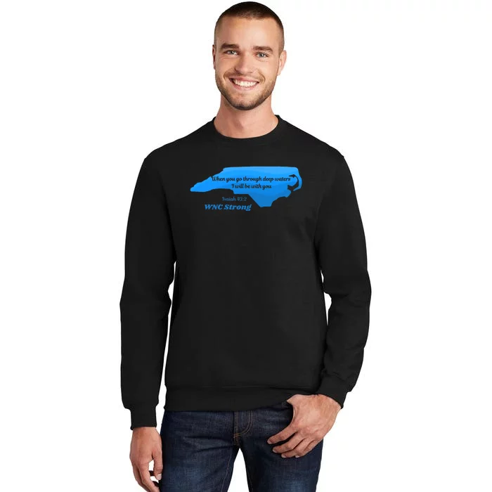 North Carolina Wnc Strong Appalachian Strong Tall Sweatshirt