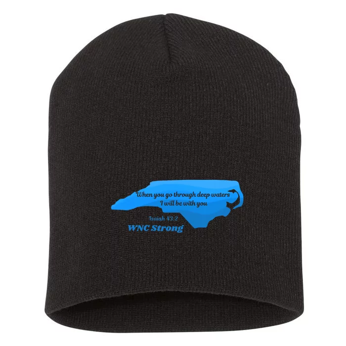 North Carolina Wnc Strong Appalachian Strong Short Acrylic Beanie