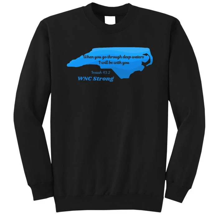 North Carolina Wnc Strong Appalachian Strong Gift Tall Sweatshirt