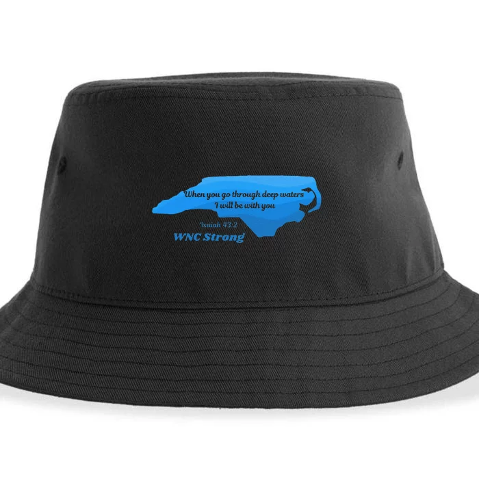 North Carolina Wnc Strong Appalachian Strong Gift Sustainable Bucket Hat