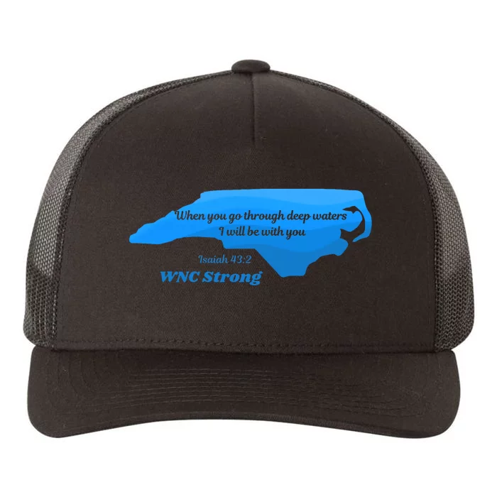 North Carolina Wnc Strong Appalachian Strong Yupoong Adult 5-Panel Trucker Hat