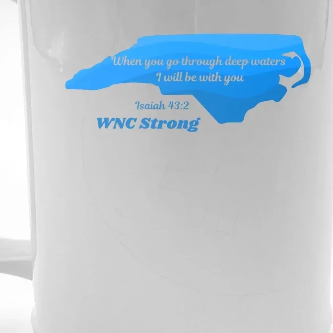 North Carolina Wnc Strong Appalachian Strong Front & Back Beer Stein