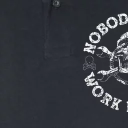 Nobody Cares Work Harder Skull Mechanic Engineer Softstyle Adult Sport Polo