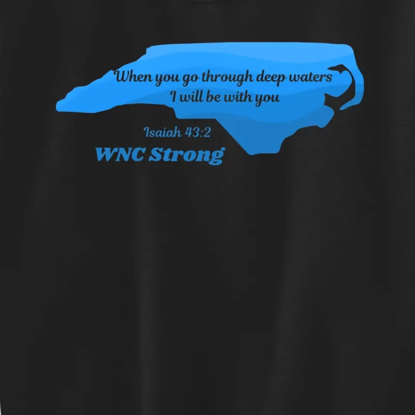 North Carolina Wnc Strong Appalachian Strong Kids Sweatshirt