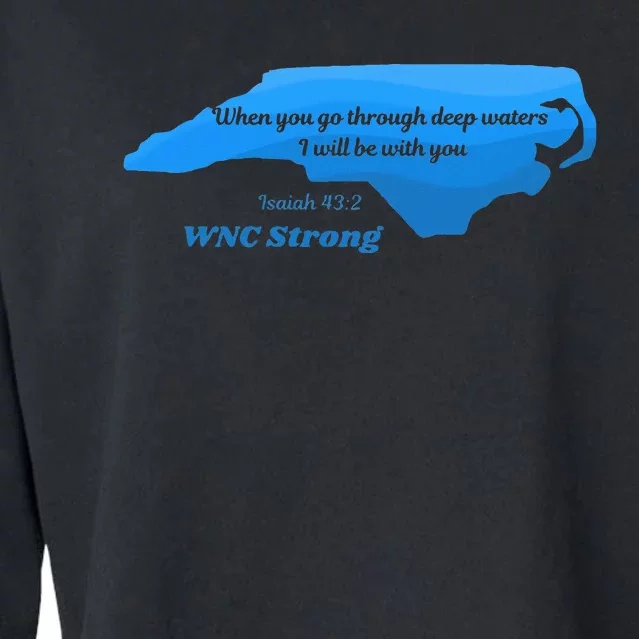 North Carolina Wnc Strong Appalachian Strong Cropped Pullover Crew