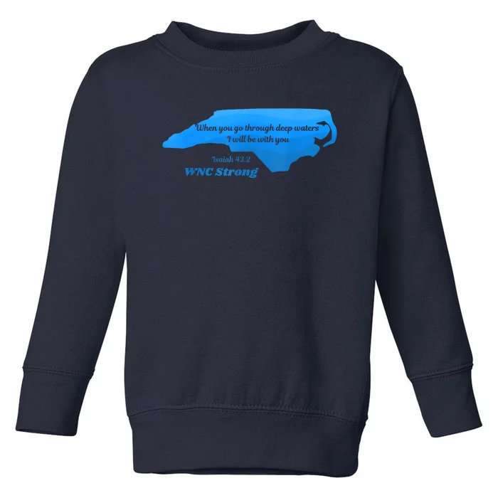 North Carolina Wnc Strong Appalachian Strong Toddler Sweatshirt