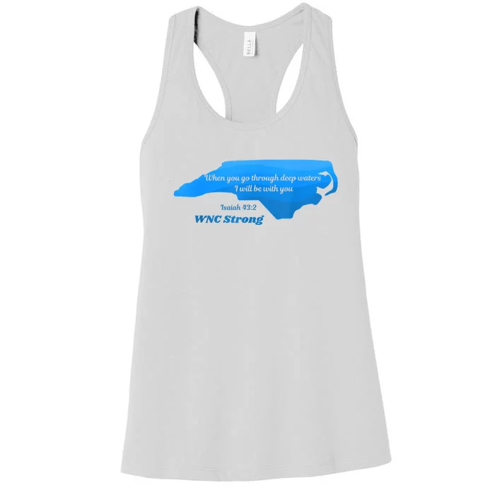 North Carolina Wnc Strong Appalachian Strong Women's Racerback Tank