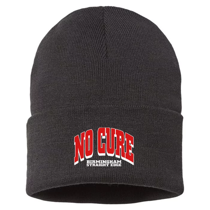 No Cure Xxx No Cure Birmingham Straight Edge Sustainable Knit Beanie