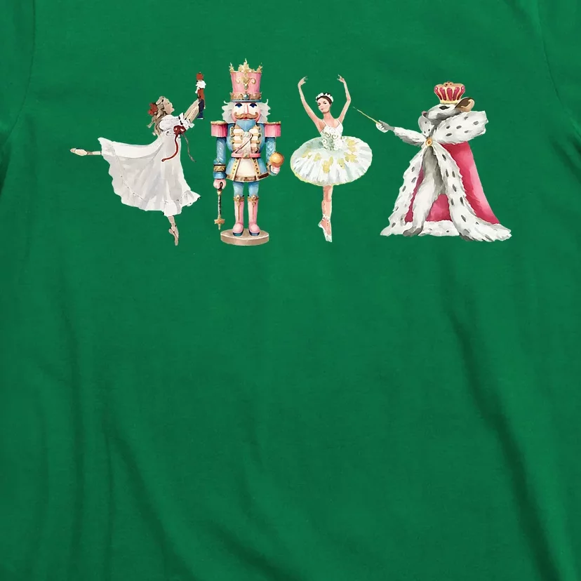 Nutcracker Christmas Xmas Family Matching Pajamas Ornats T-Shirt