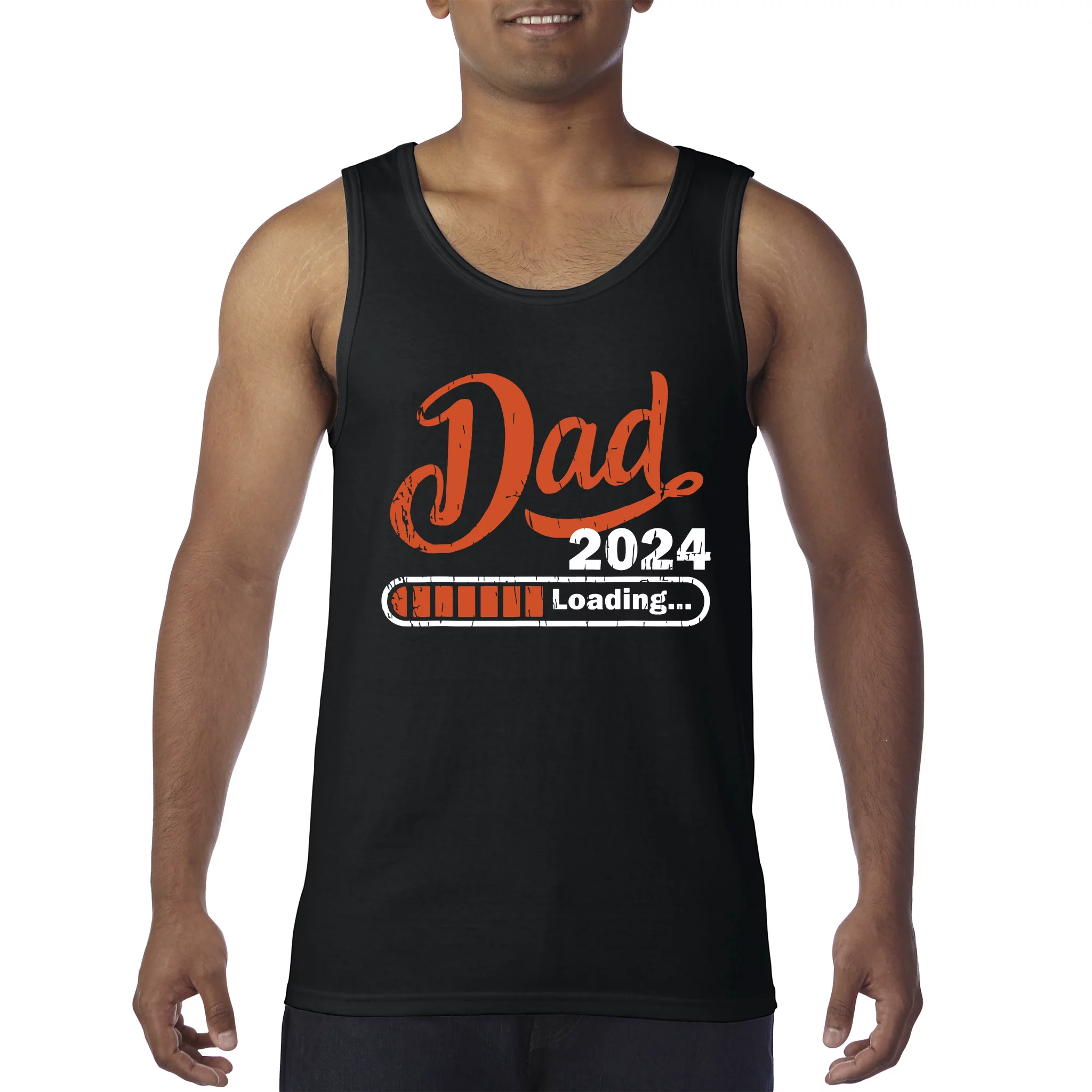 New Dad 1st Time Dad Est 2024 Promoted To Daddy 2024 Father Tank Top   Nd13909313 New Dad 1st Time Dad Est 2024 Promoted To Daddy 2024 Father  Black Tk Front.webp