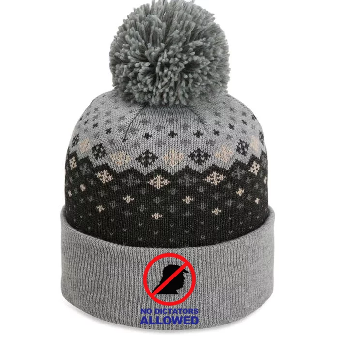 No Dictators Allowed The Baniff Cuffed Pom Beanie