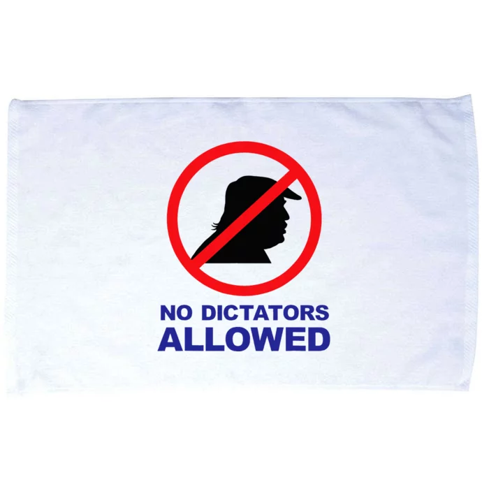 No Dictators Allowed Microfiber Hand Towel