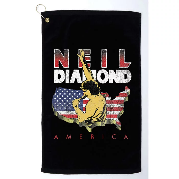 Neil Diamond America Platinum Collection Golf Towel