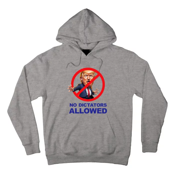 No Dictators Allowed Tall Hoodie