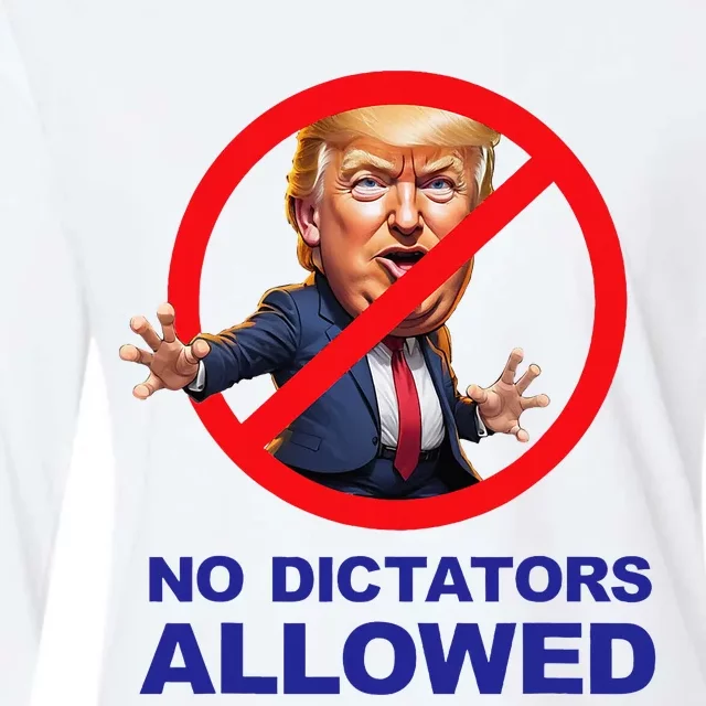 No Dictators Allowed Womens Cotton Relaxed Long Sleeve T-Shirt