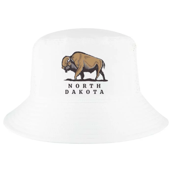 North Dakota Buffalo Cool Comfort Performance Bucket Hat