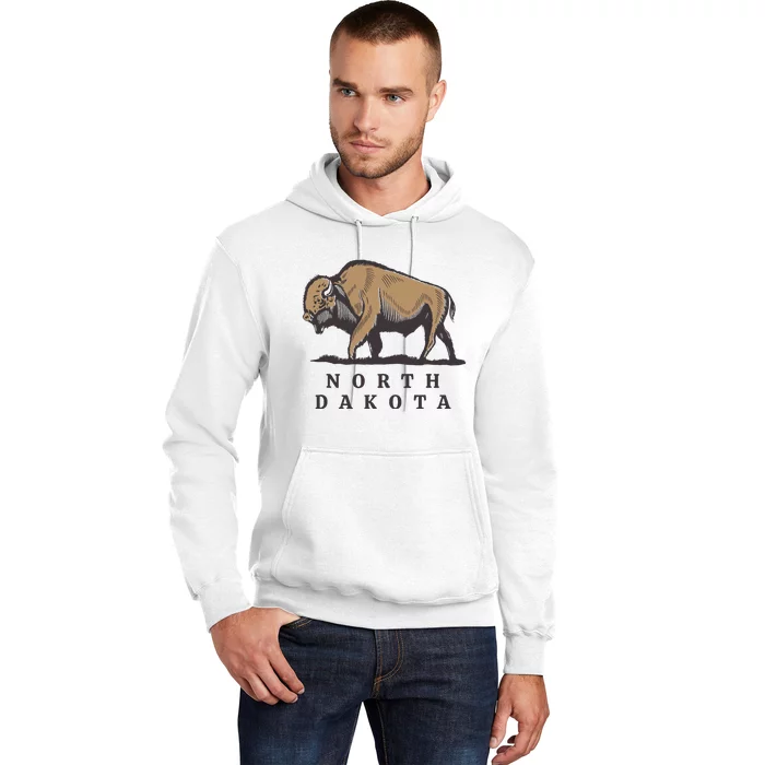 North Dakota Buffalo Hoodie