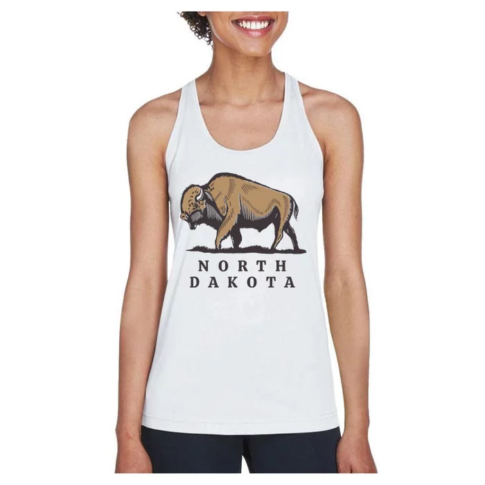 North Dakota Buffalo Women's Racerback Tank