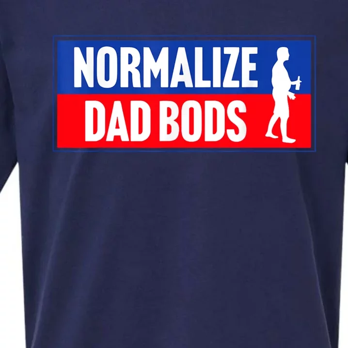 Normalize Dad Bods Sueded Cloud Jersey T-Shirt