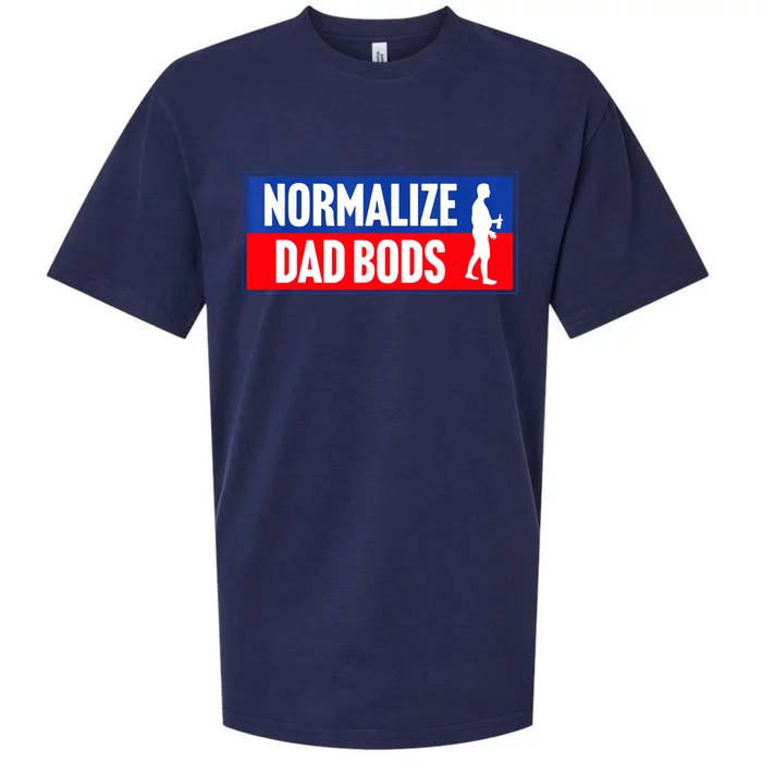 Normalize Dad Bods Sueded Cloud Jersey T-Shirt