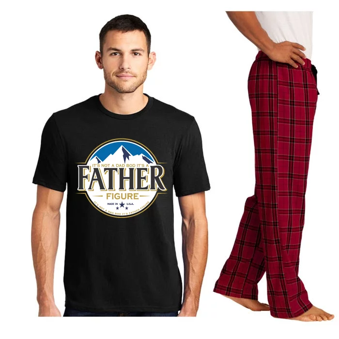 Not Dad Bod Its A Father Figure Cool Logo Pajama Set