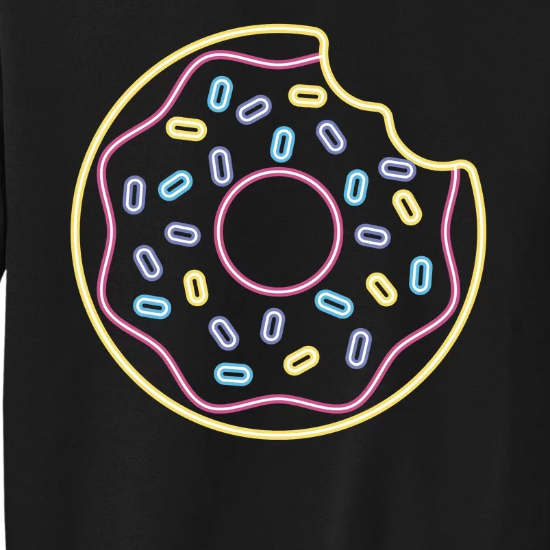 Neon Donut Bite Sweatshirt