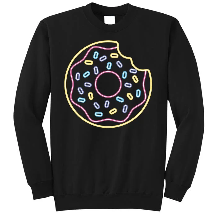 Neon Donut Bite Sweatshirt