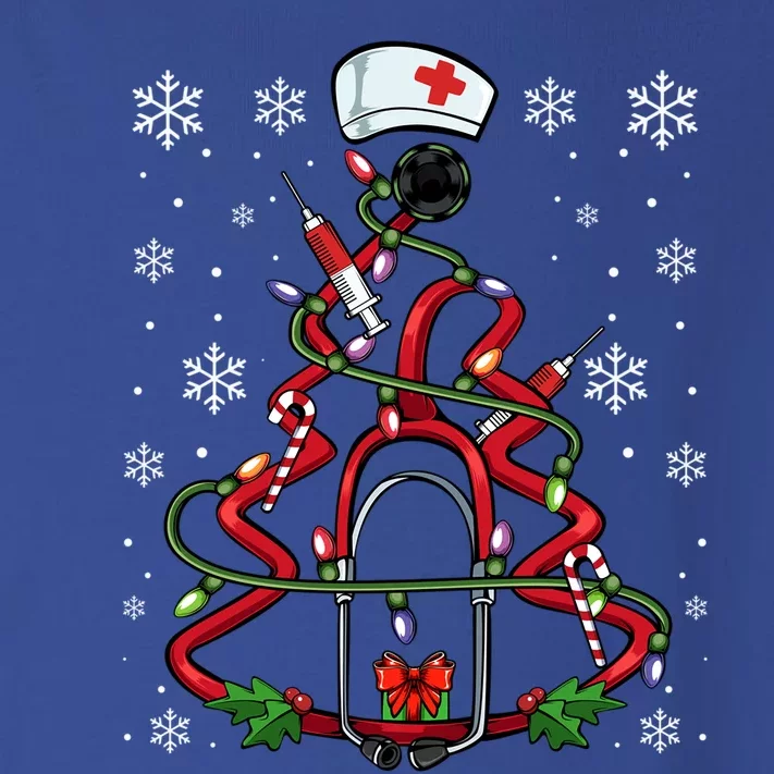 Nurse Doctor Christmas Tree Stethoscope Medical Merry Xmas Cool Gift Toddler Long Sleeve Shirt