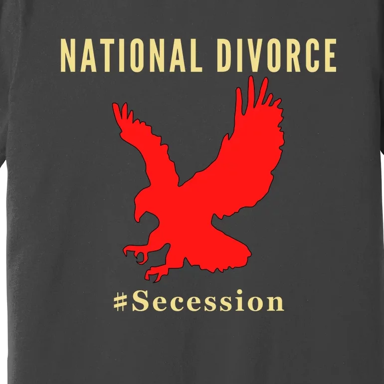 National Divorce Conservative Anti Biden Secession Premium T-Shirt