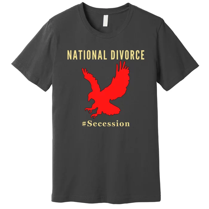 National Divorce Conservative Anti Biden Secession Premium T-Shirt