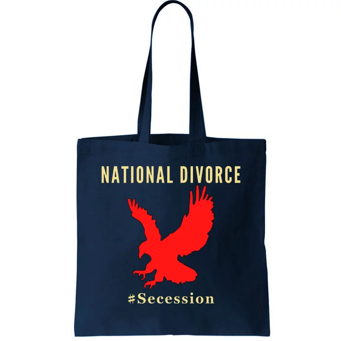 National Divorce Conservative Anti Biden Secession Tote Bag