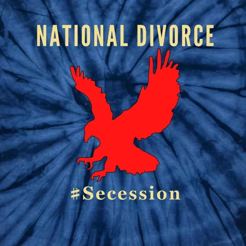 National Divorce Conservative Anti Biden Secession Tie-Dye T-Shirt