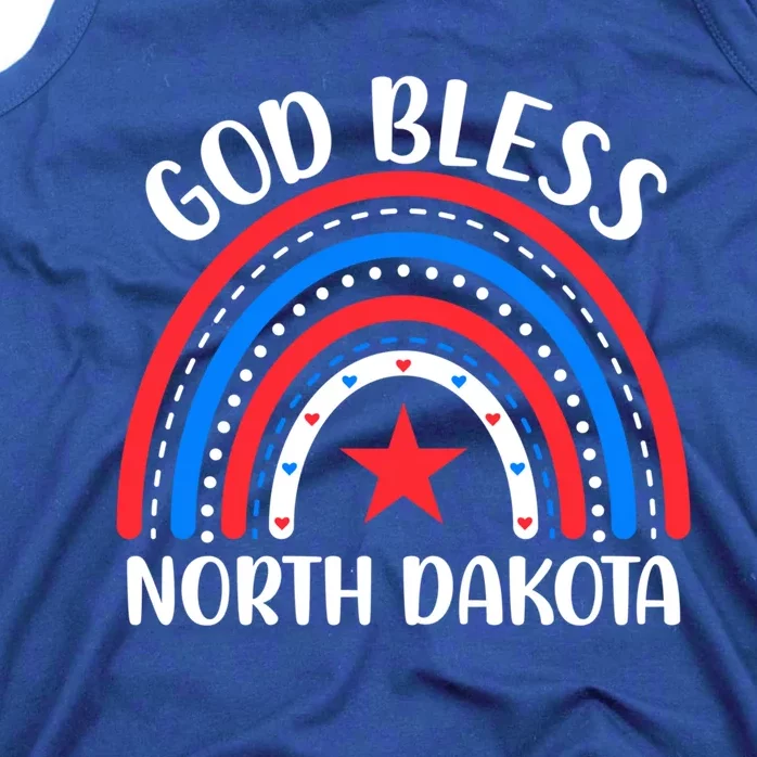 North Dakota Cute Gift I Love North Dakota Usa Gift Tank Top