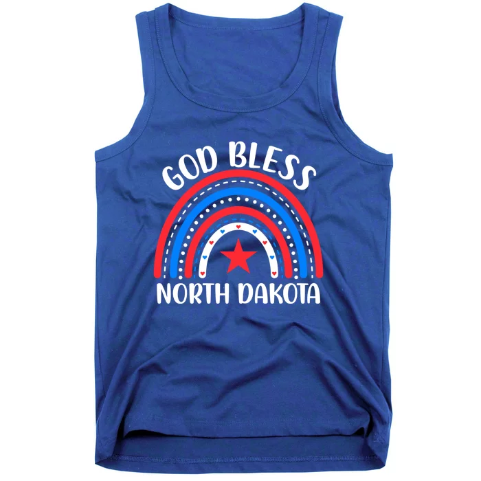 North Dakota Cute Gift I Love North Dakota Usa Gift Tank Top