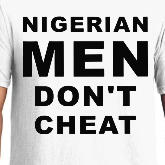 Nigerian Don’T Cheat Pajama Set