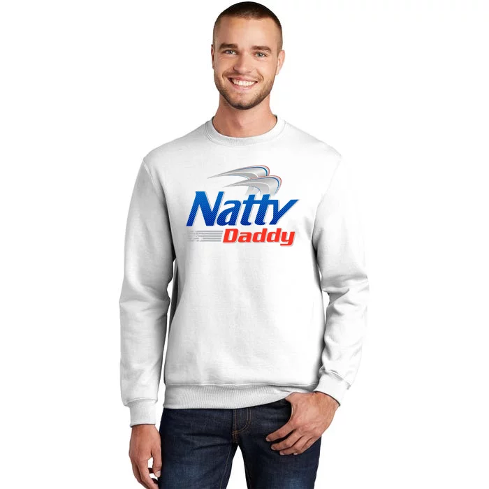 Natty Daddy Dad Bod Light Humor Beer Lover Father's Day Sweatshirt