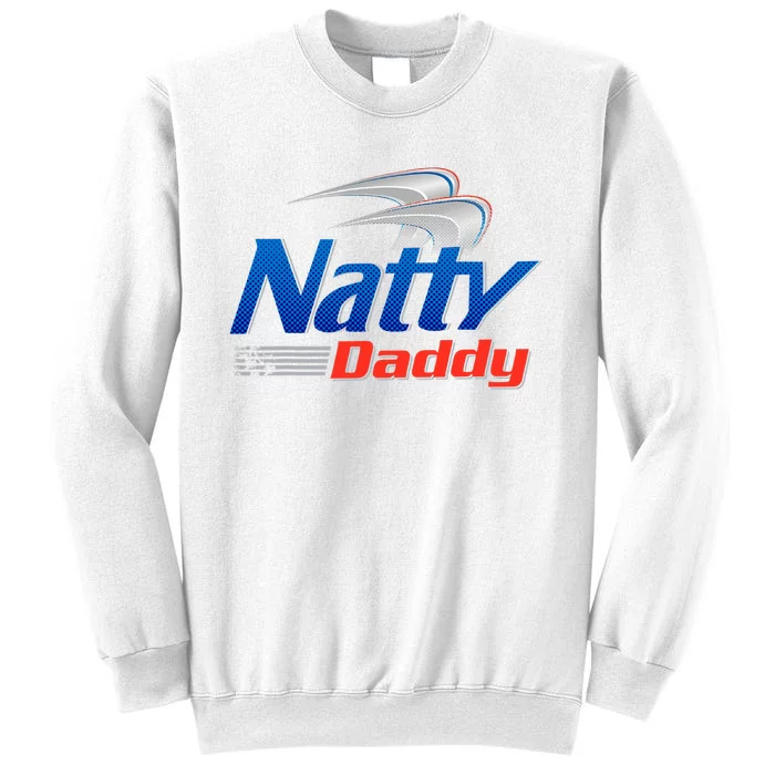 Natty Daddy Dad Bod Light Humor Beer Lover Father's Day Sweatshirt