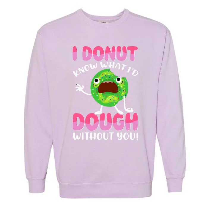 National Donut Day Celebration Apparel Garment-Dyed Sweatshirt